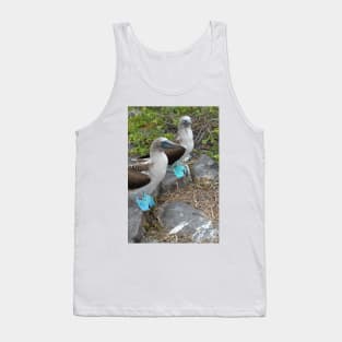 Though we be blue-footed Tank Top